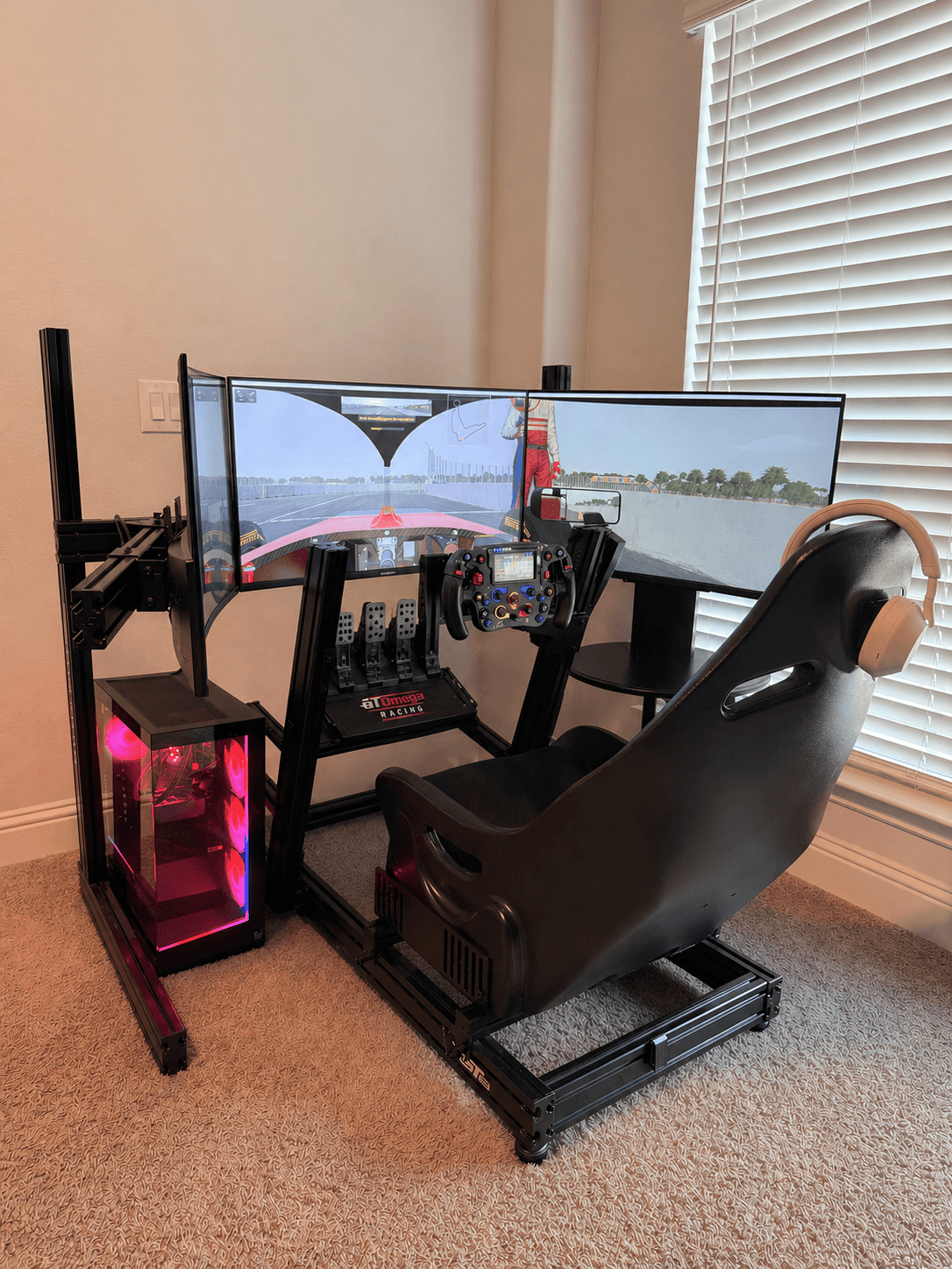 Track Vision sim rig build