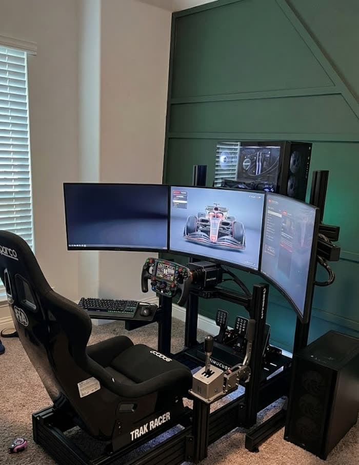The Champion premium sim rig build