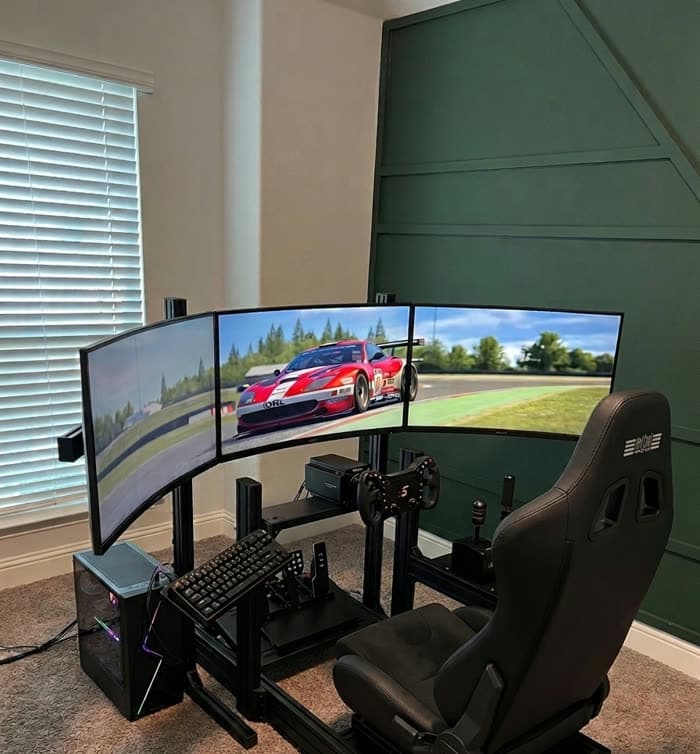The Competitor complete sim rig build