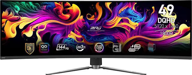 MSI 49 inch ultrawide gaming monitor