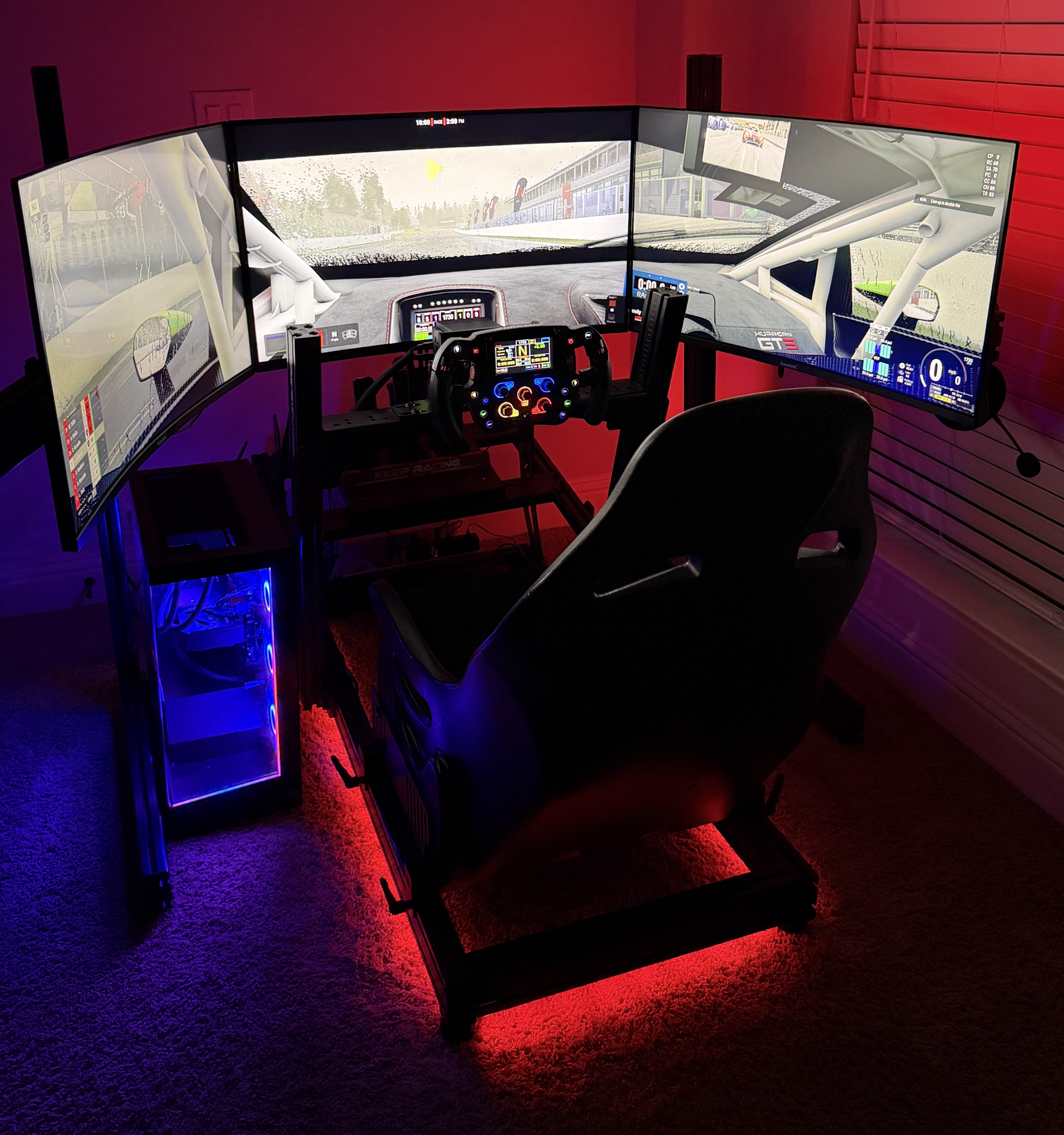 Track Vision complete simulator build